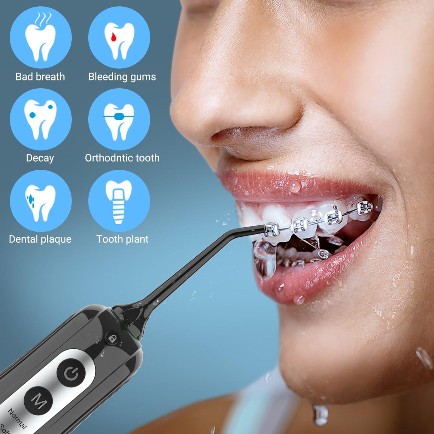 Water Flosser for Teeth Cordless