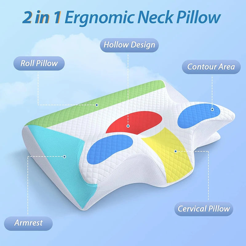 Orthopedic Neck Cervical Memory Pillow