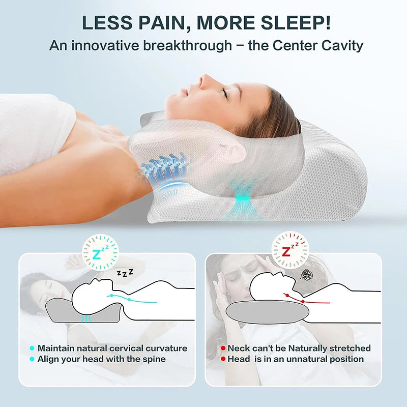 Orthopedic Neck Cervical Memory Pillow